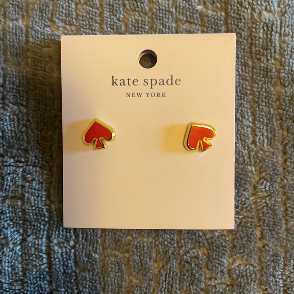 NWT Kate Spade Everyday Spade Earrings